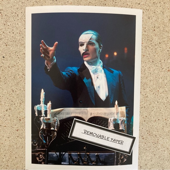 The Phantom of the Opera Photo 5”X7”  Broadway Color Aug 2009 Excellent Condit - Picture 1 of 1